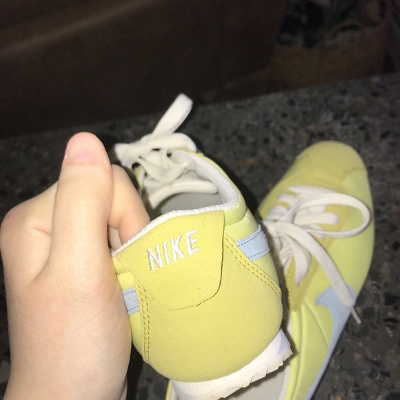 Nike Cortez, green & periwinkle - Picture 3 of 4